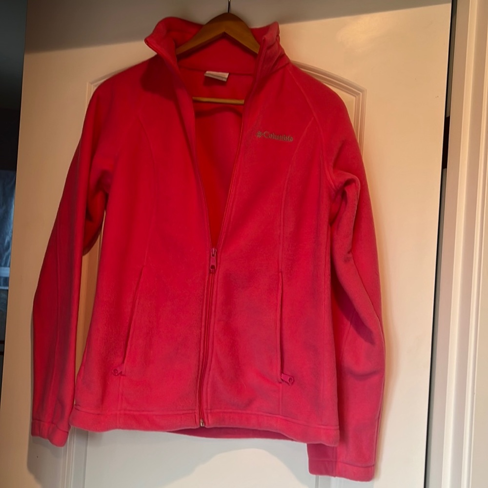 Pink Columbia fleece jacket